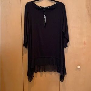 3/4 Sleeve Flowy Top